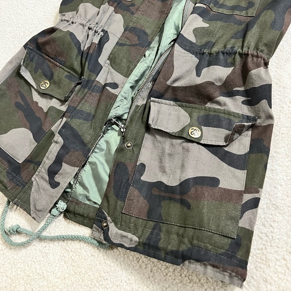 Stussy Camo vest sleeveless jacket XS - Picture 2 of 8